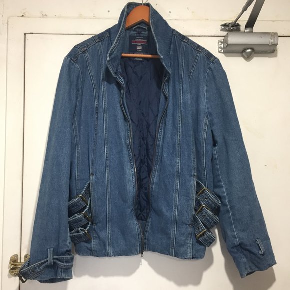 VINTAGE FADED GLORY DENIM JACKETS SIZE 2X (18W/20W) - Picture 2 of 9